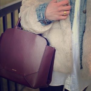 Auxiliary bega satchel